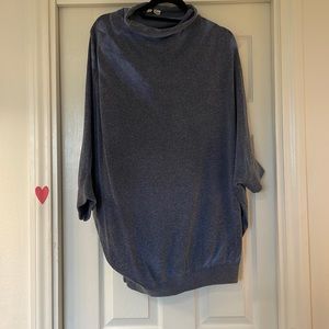 Anthropologie blue tunic